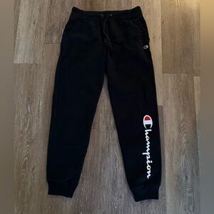 Women’s black champion sweatpants